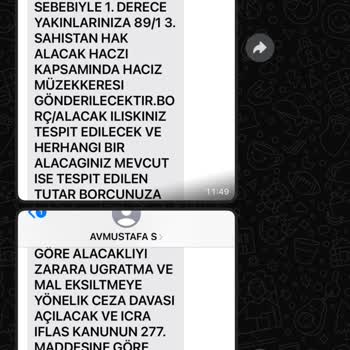 Akrabalarımı Rahatsız Eden Avukat Aramaları