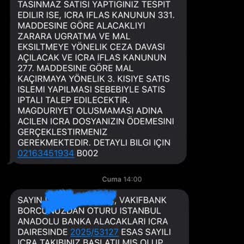 Akrabalarımı Rahatsız Eden Avukat Aramaları