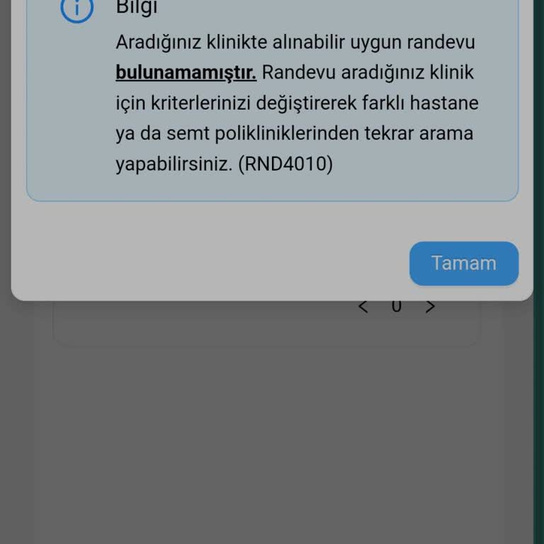 Randevu Alamama Ve İlgisizlik Mağduriyeti