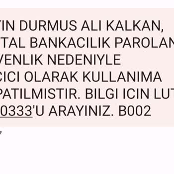 Para Transferinde Dijital Parola Engeli
