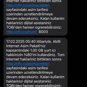 Gece Yarısı İnternet Aşımı Ve Müşteri Hizmetleri Sorunu