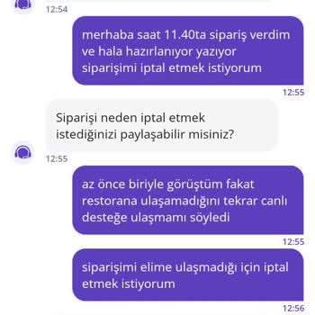 Yemek Siparişinde Yaşanan Büyük Hüsran