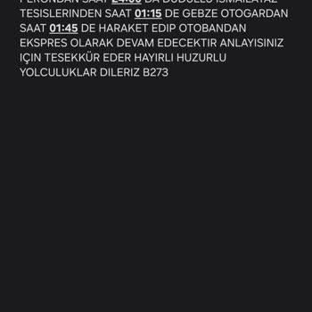 Gece Yolculuğunda Yaşanan Aksaklıklar Ve Rahatsızlıklar