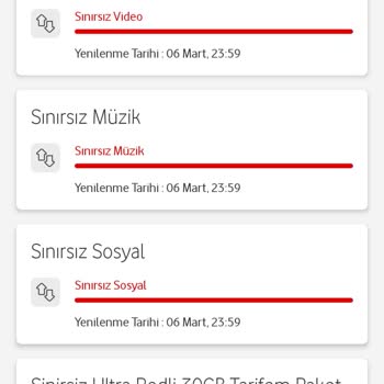 Vodafone'un Gizli Kota Kısıtlamaları Müşteriyi Mağdur Ediyor