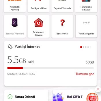 Vodafone'un Gizli Kota Kısıtlamaları Müşteriyi Mağdur Ediyor