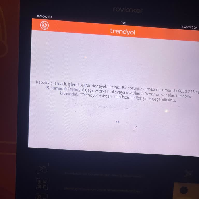 Kargo Otomatında Yaşanan Teslimat Sorunu