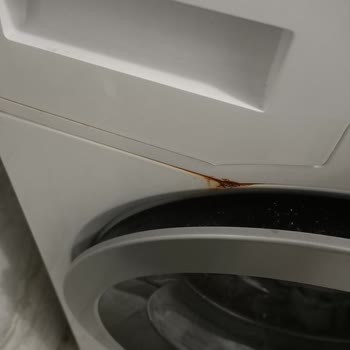 Paslanan Çamaşır Makinesi Ve Yetersiz Servis