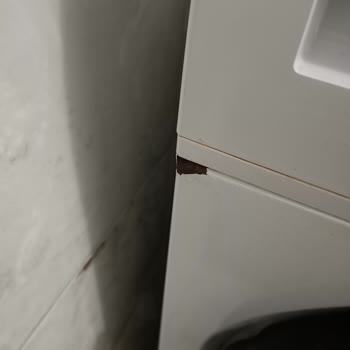 Paslanan Çamaşır Makinesi Ve Yetersiz Servis