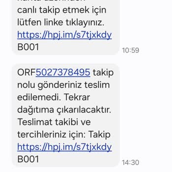 Yanlış Teslimat Ve İletişim Sorunu