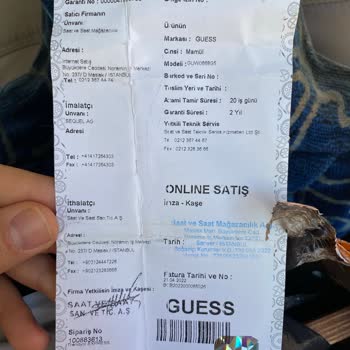Özel Günümde Hayal Kırıklığı: Guess Saat Su Geçirmezlik Sorunu