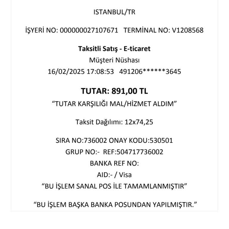 Üyelik Aktivasyonu Sorunu Ve İade Talebi