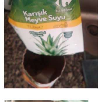 Carrefour SA Meyve Suyunda Gizemli Madde