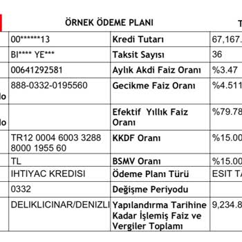 Adıma İzinsiz Kredi Çekilmesi