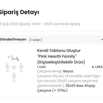 Sipariş Bilgisi Alamama Ve İlgisizlik