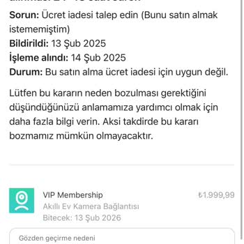 Yanlışlıkla İndirilen Uygulama İçin Haksız Ücretlendirme