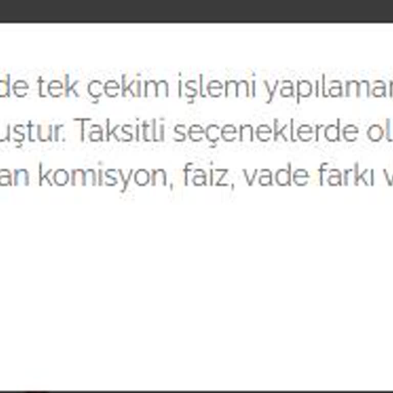 Ödeme Seçeneklerinde Zorunlu Taksitlendirme Sorunu