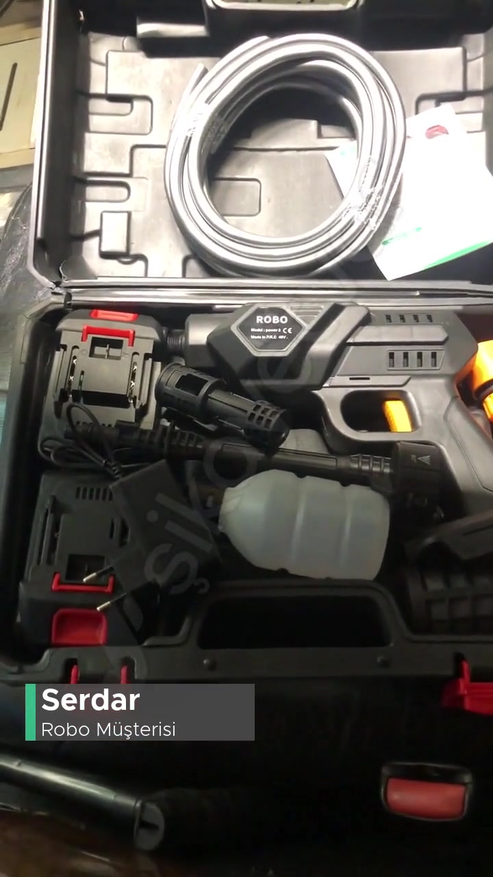 Robo Tazyikli Oto Yıkama Makinesi Kutu Sorunu! videonun kapak resmi