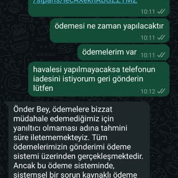 Ödeme Taahhüdü Yerine Getirilmiyor