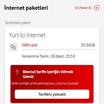 İnternet Kotam Sebepsiz Yere Düşürüldü