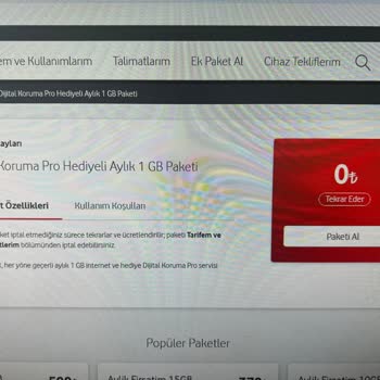 Vodafone'un Ücretli Pro Koruma Aldatmacası