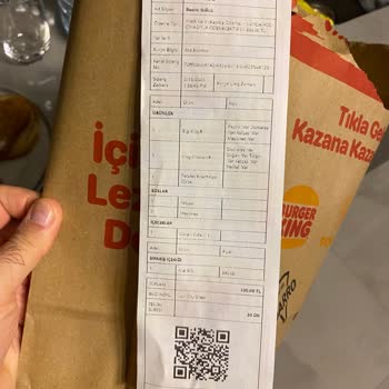 Burger King Yaşamkent Şubesinde Sipariş Hataları Ve Sorumluluk Alınmıyor