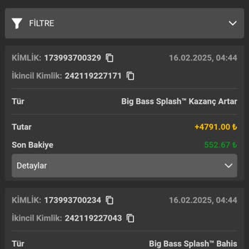 Extrabette Hesabımda İzinsiz İşlem Yapılması