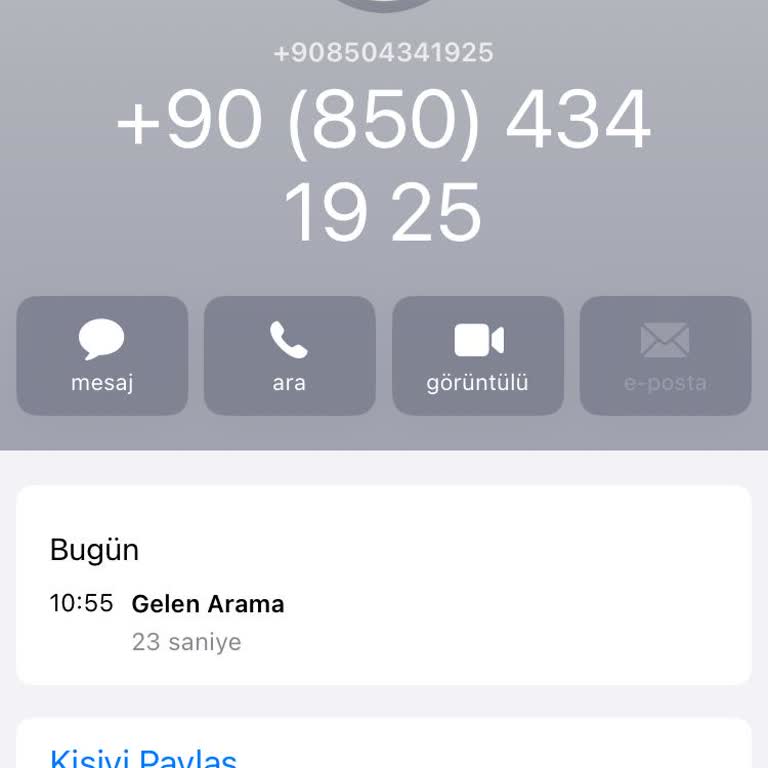 Bilinmeyen Numaralardan Gelen Şüpheli Aramalar