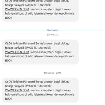 Exxen Üyeliği Olmadan Yapılan Hatalı Para Çekimi