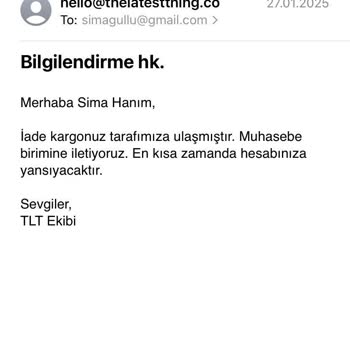 İade Sürecinde Yaşanan Sorunlar Ve İletişim Eksikliği