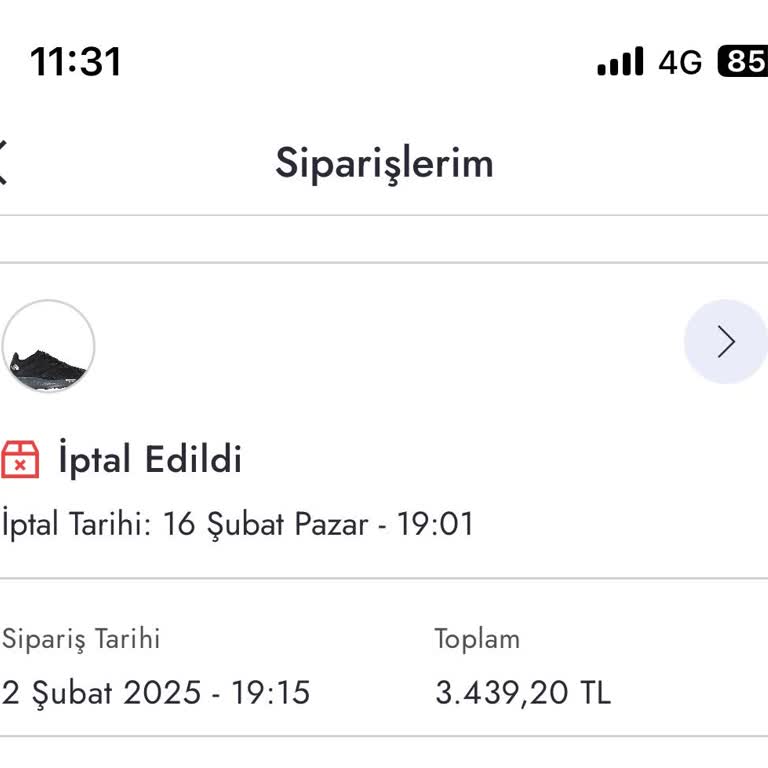 Boyner'den Sipariş İptali Ve Müşteri Hizmetleri Sorunu