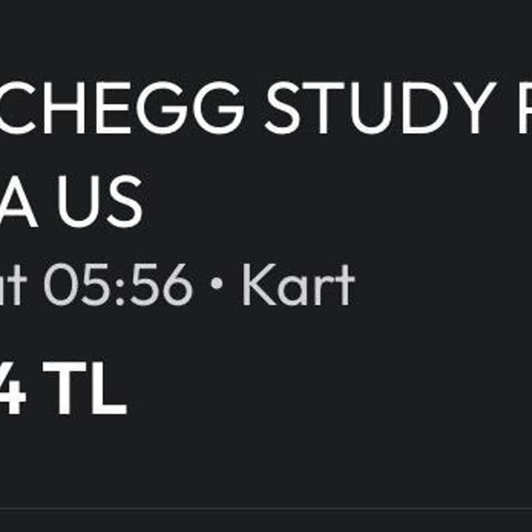 Chegg Aboneliği İptaline Rağmen İzinsiz Para Çekimi