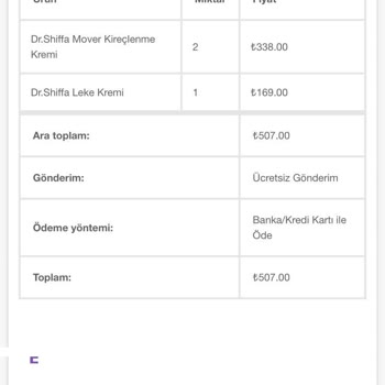 Eksik Ürün Ve Yanıltıcı Bilgilendirme