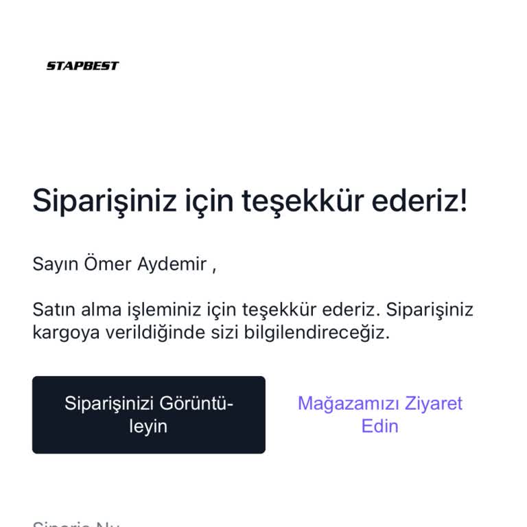 Kayıp Sipariş Ve İletişimsizlik Sorunu