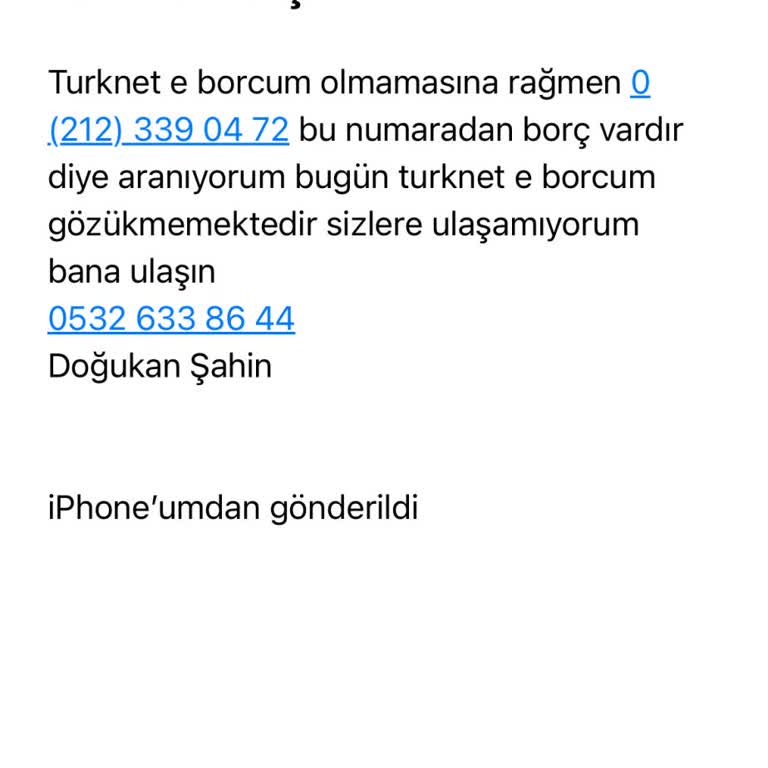 Ödenmiş Faturalara Rağmen Süregelen Borç Sorunu