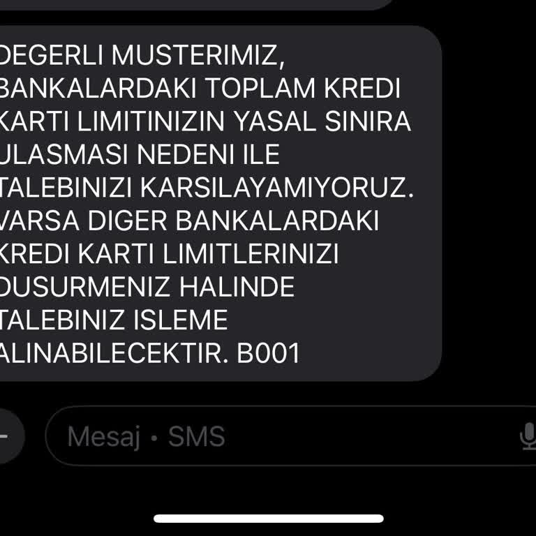 Ziraat Bankası Kredi Kartı Limit Artışı Sorunu