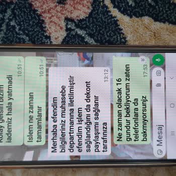 İade Sürecinde 1 Ayı Aşan Gecikme Ve İletişimsizlik