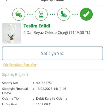 Geç Teslimat Ve Yanlış Çiçek Renkleriyle Hayal Kırıklığı