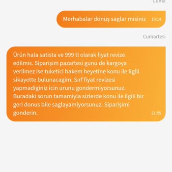 Trendyol'da Sipariş Kargoya Verilmiyor Ve Geri Dönüş Yok