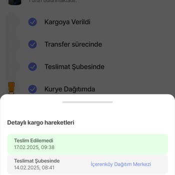 Teslim Edilmeyen Sipariş Ve İade Sorunu