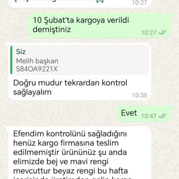 Ürün Teslim Edilmedi Ve Para İadesi Yapılmıyor