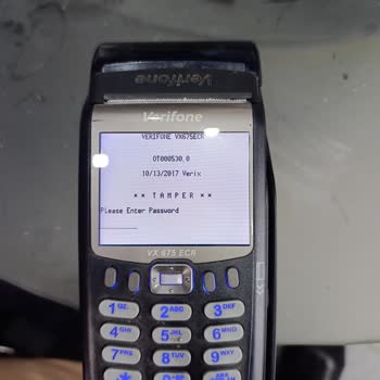 Verifone Yazar Kasa POS Cihazında Sürekli Tamper Hatası