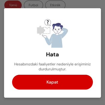 Passolig Hesabıma Giriş Yapamıyorum, Maça Gidemedim