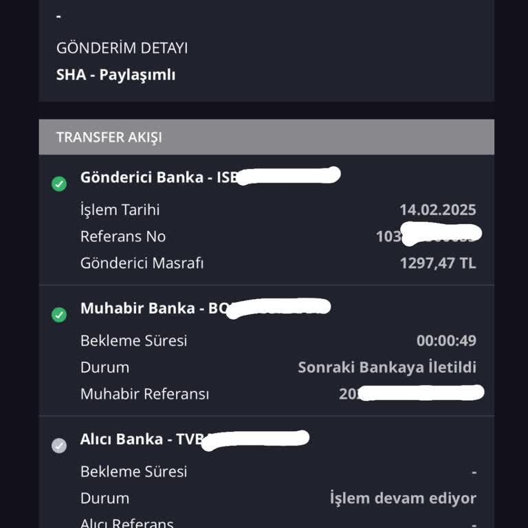 SWIFT İşleminde Muhabir Bankada Takılan Para Sorunu