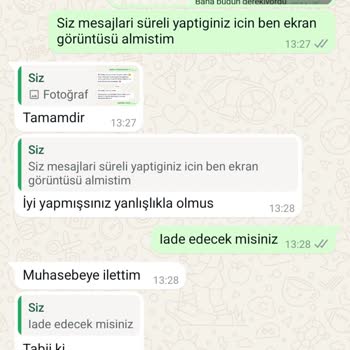 İade Edilmeyen Ödeme Ve Kargolanmayan Ürün Sorunu