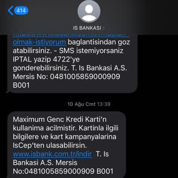 Kredi Kartı Yıllık Ücreti Sürprizi