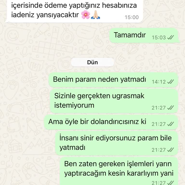 Sipariş Ve İade Sorunu