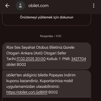 Koltuk Numarası Değişikliği Mağduriyeti