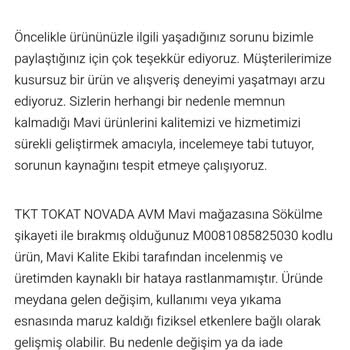 Mavi Mağazasından Aldığım Kot Pantolonun Sorunları Ve İade Süreci
