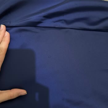 Saten Etek Yıkama Sonrası Çekti
