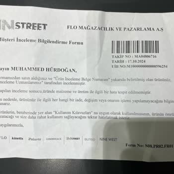 Renk Solması Sorunu Ve Müşteri Hizmetleri İlgisizliği